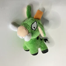 Neopets Green Moehog 2004 Plush Stuffed Animal Toy Mini 5" Cute McDonald's Meal
