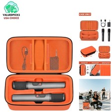 JBL Wireless Microphone Case - Portable and Protective Storage in Orange