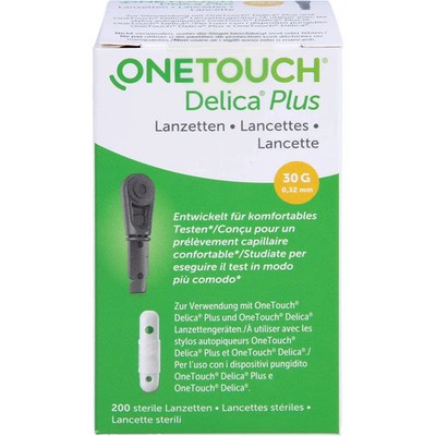 One Touch Delica Plus Nadellanzetten 200St - PZN 17414349