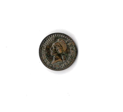 PEU COURANT. 1 CENTIME DUPRE AN 6 A (1797) GRENETIS 53/36 ETAT TB - Photo 1/2