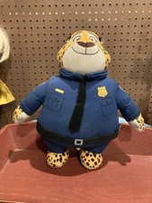 DISNEY ZOOTOPIA OFFICER CLAWHAUSER PLUSH cheetah