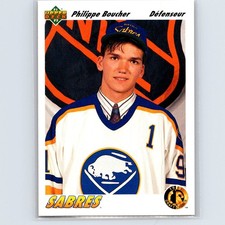 1991-92 Upper Deck Philippe Boucher Rookie #68 Buffalo Sabres