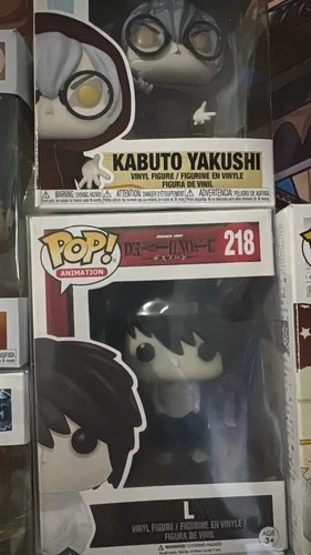 Funko Pop! Animation Death Note Kabuto Yakushi & L Vinyl Figure
