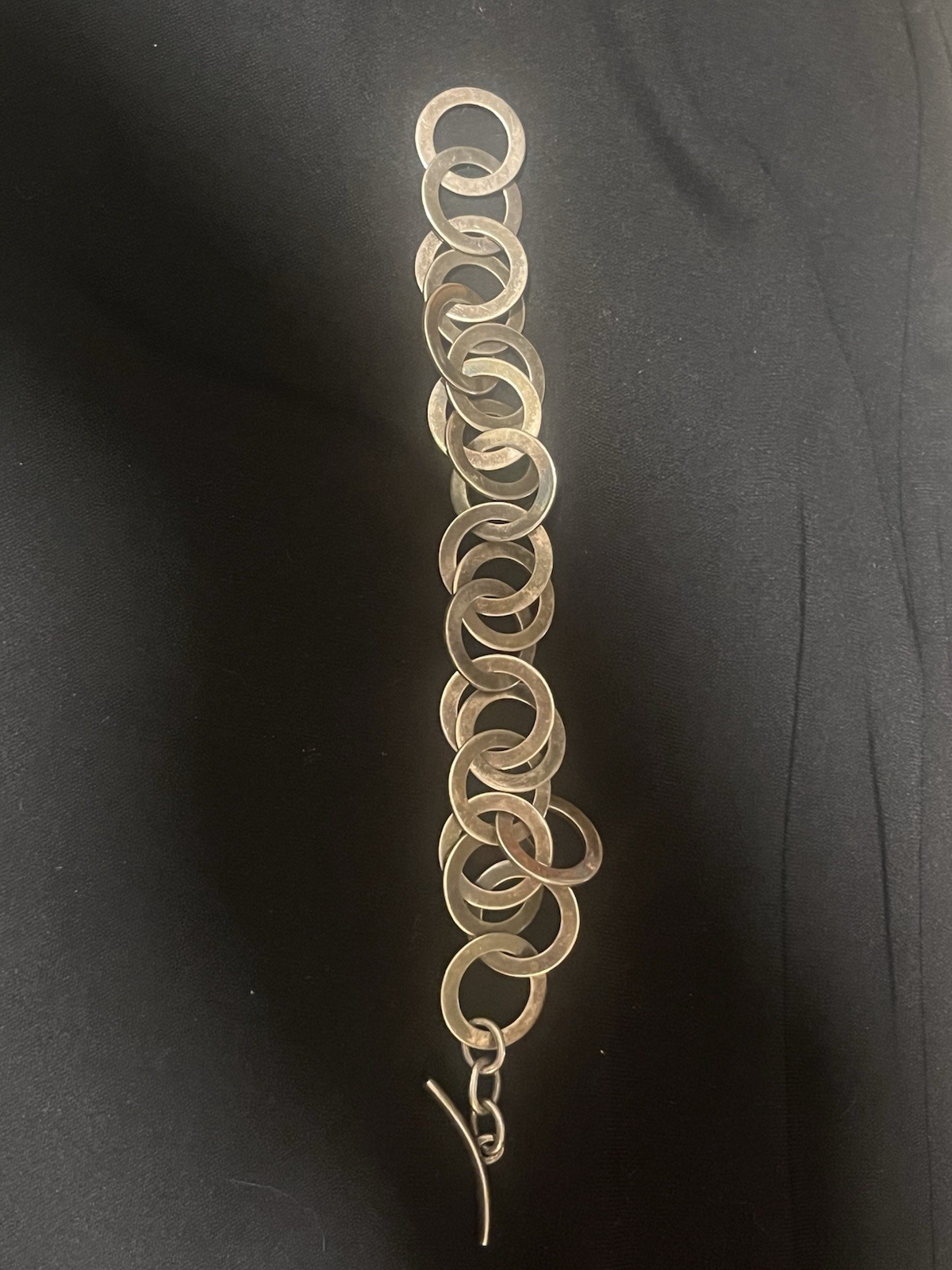 Silpada Sterling Silver Interlocking Circles Togg… - image 9