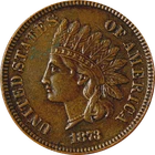 1873 Indian Cent