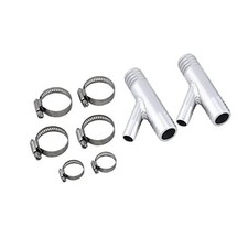 GRT A Pair 1 INCH to 5/8 CAB Heater Y Fittings UTV SXS RZR CAN AM Polaris Made