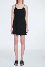 Cut Cuu Tur  Cutcuutur Black Short Mini Party Dress Size M Butterfly