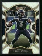2020 Panini Select #4 Russell Wilson Silver Prizm Seahawks