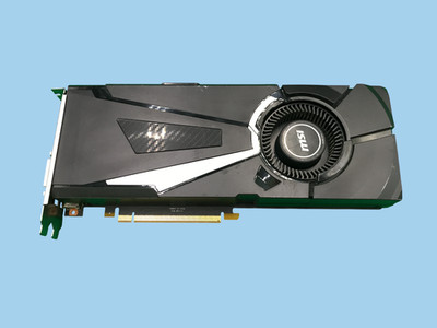 MSI NVIDIA GeForce GTX 1080 AERO 8G OC Grafikkarte, 8GB GDDR5, Gebraucht