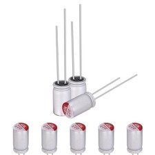 20 Pack 5x9mm 270uF 6.3V Solid Electrolytic Capacitor for PCB Repair