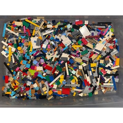 Nearly 3 Pounds of used Lego Tiles! Tons of great parts to add in!