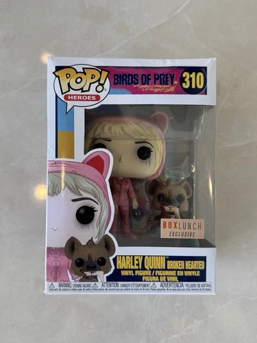 Funko POP Harley Quinn Broken Hearted #310 Vinyl Figure Birds Of Prey Box Lunch