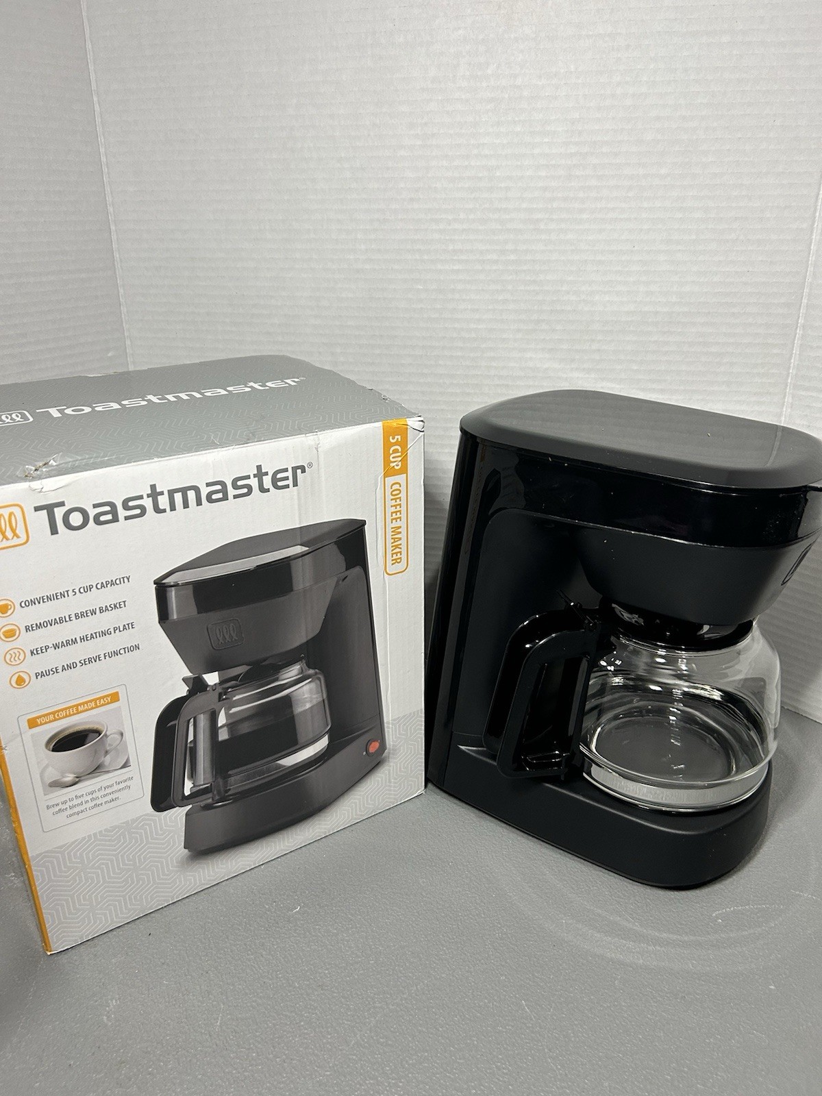Toastmaster TM-544CM 5-Cup Coffee Maker