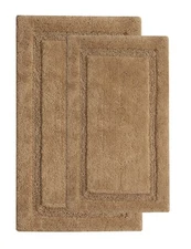 Saffron Fabs Regency Cotton Bath Rug (Set of 2)