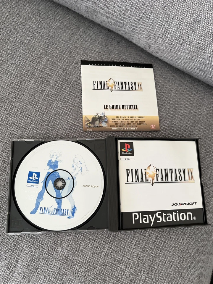 FINAL FANTASY IX Black Label COMPLET BOÎTE NOTICE SONY PS1 PAL FRA - FF9 - Photo 4/4