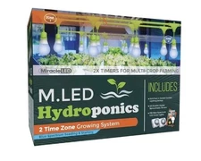 New In Box Hydroponics MLED Indoor Growing System Withb2 Time Zones
