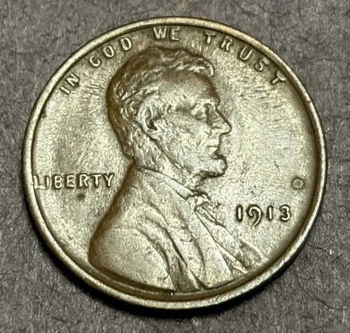 1913-P Lincoln Wheat Cent XF