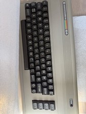 Vintage Commodore C64 Computer w/Box, User's Manual, RCA  Power Cord