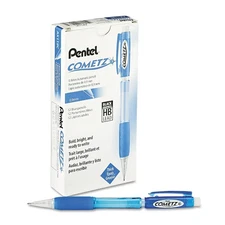 Pentel AX119C 0.9 mm HB (#2) Cometz Mechanical Pencil - Black (1-DZ) New