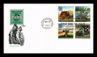 DR JIM STAMPS US COVER CLASSIC MAIL TRANSPORTATION FDC SETENANT ARTMASTER