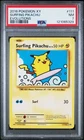 2016 POKEMON XY EVOLUTIONS #111 SURFING PIKACHU PSA 7
