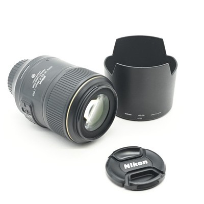 Nikon Nikkor AF-S 105mm f2.8 G VR Micro IF ED Lens AFS #374