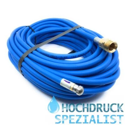 R+M DE WIT 30m Rohrreinigunsschlauch blau für Kränzle M22 AG, Rohrreinigung,Abflußreinigung