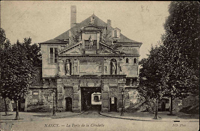 Nancy Lorraine France AK ~1910 Porte de la Citadelle Burgtor Castle Portal Burg