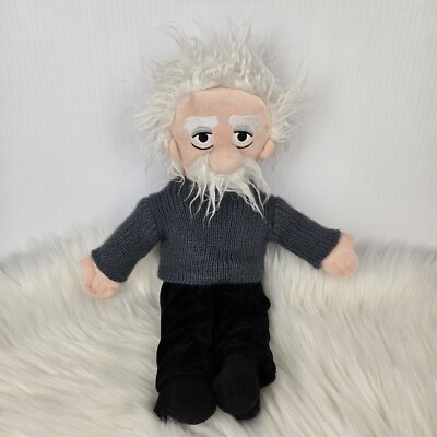 Little Thinkers Albert Einstein Scientist Plush Doll 13''