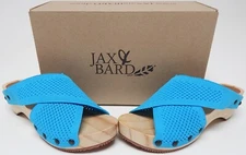 Jax & Bard Libby Hill Size 6.5 - 7 W WIDE EU 37 Women's Sandals Saltwater Blue