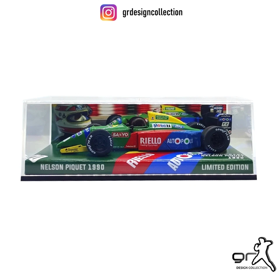 Nelson Piquet - Benetton B190 - F1 1990 GP / Altaya - IXO / 1:43 - Immagine 2 di 4
