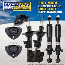 Front + Rear Shock Absorber Strut Mount Bearing Kit for Subaru Outback BP 03-09