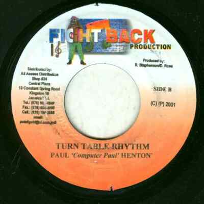 Wayne Wonder When Tables Turn Vinyl Single 7inch Fight Back Production