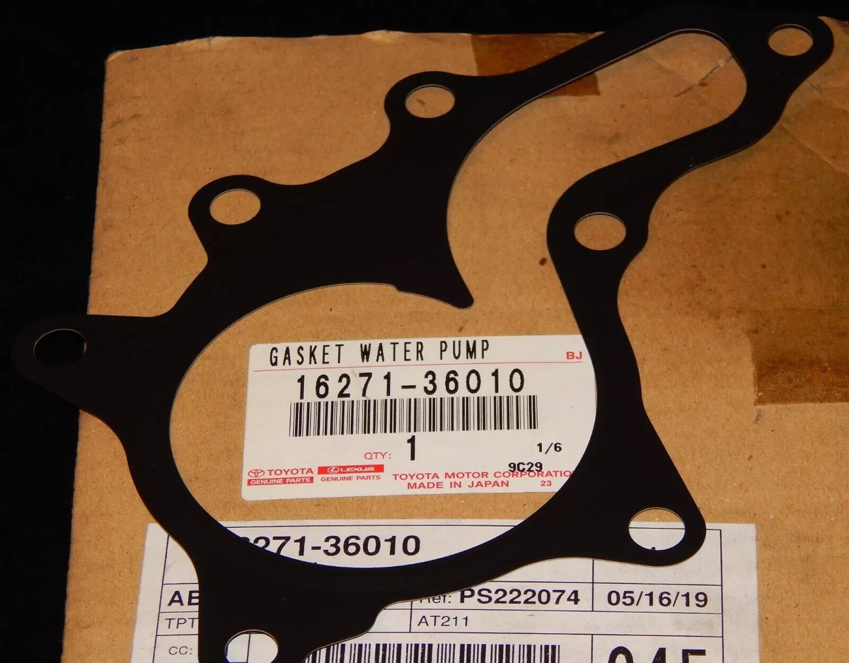 Auto Part, TOYOTA/LEXIS WATER PUMP GASKET, #16271-36010, New
