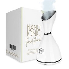 Facial Nano Steamer - For Cough, Cold, Beauty  Sinus White 