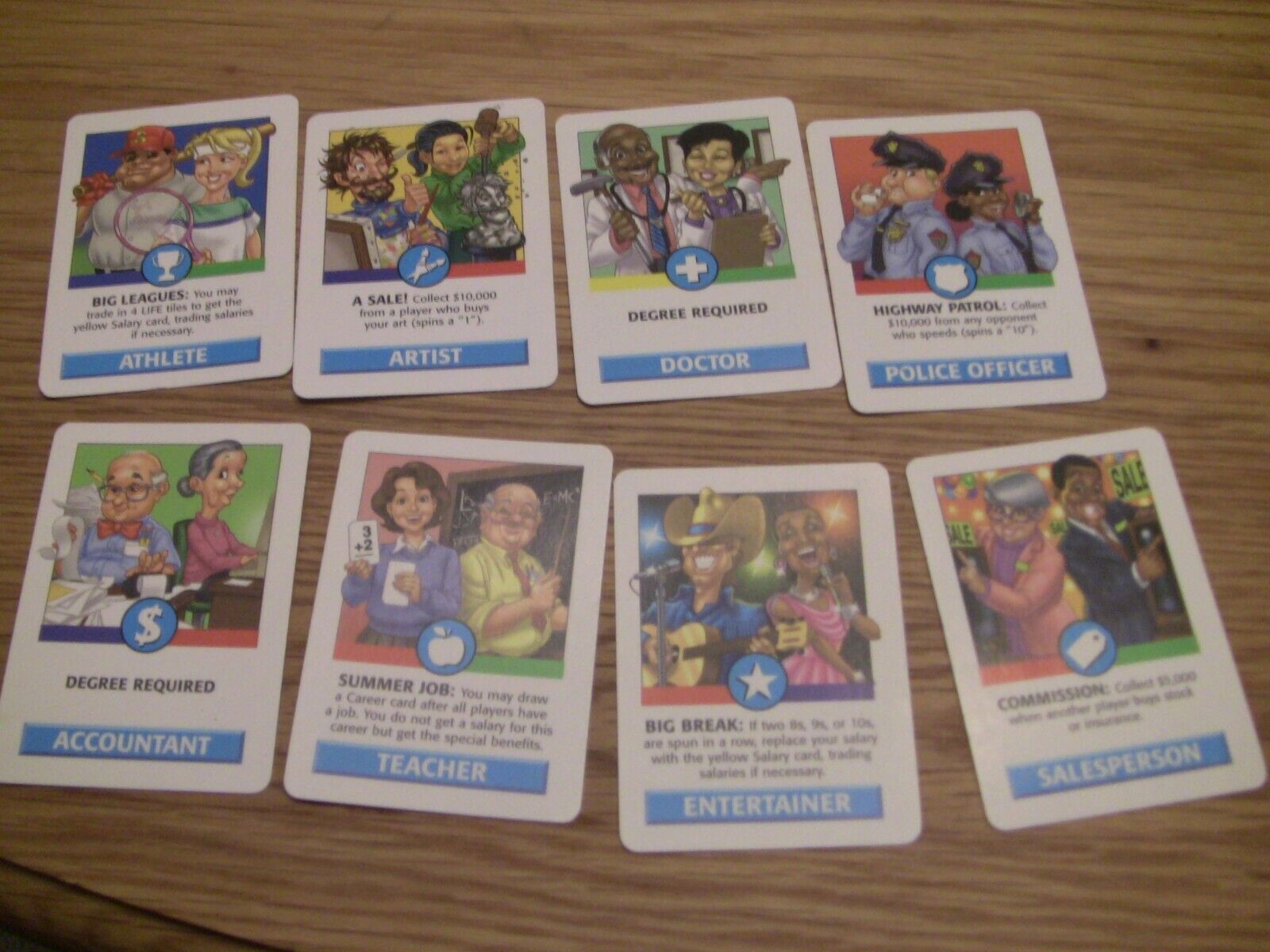 My Life Cards to play with the Game of Life