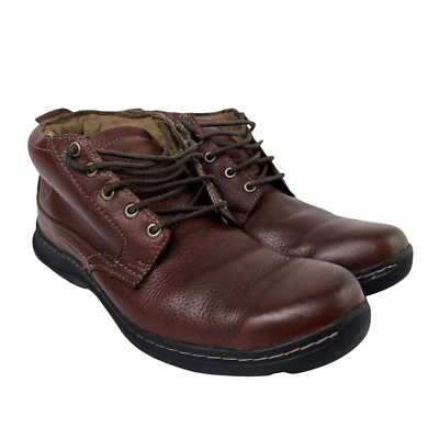 Timberland Earthkeepers Carlsbad PT Brown Tumbled Leather Lace Up Chukka 12 M