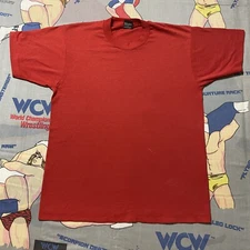 Screen Stars Best BLANK Men's L T-Shirt VTG 90s Single Stitch