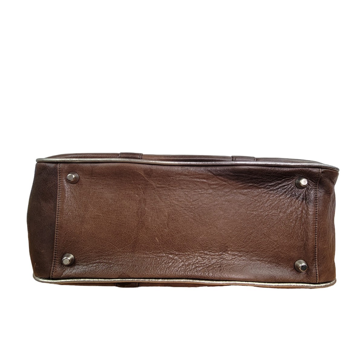 Tarina Tarantino Y2k Leather Bag Tote Shoulder Brown Sample