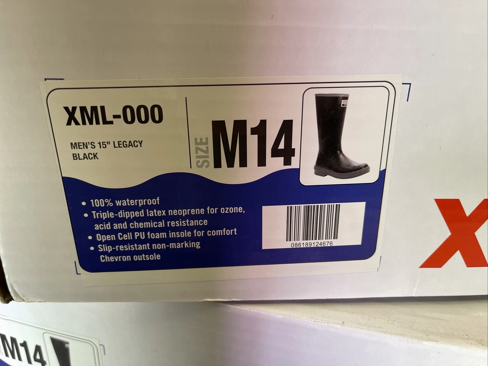 Xtratuf Mens 15" Legacy Size 14 Boots Fishing xml-000