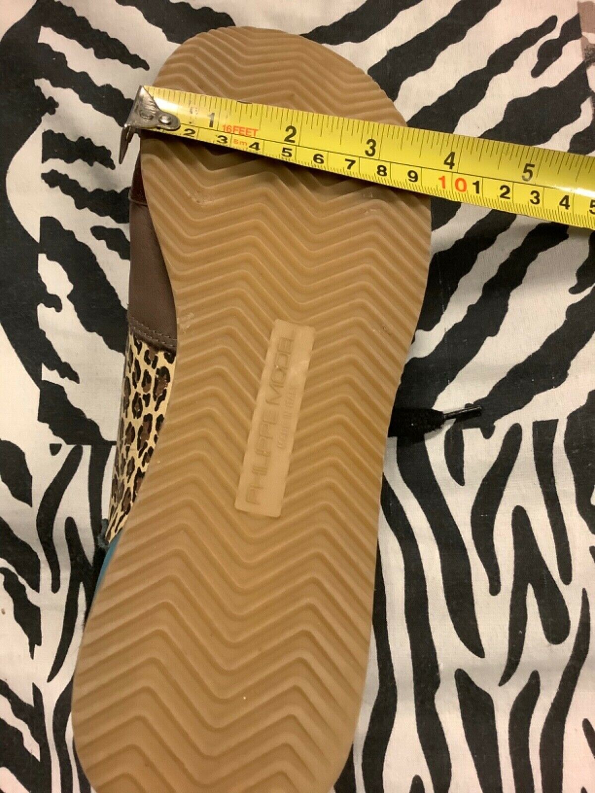 Philippe Model Multicolor Distressed Leather Pony… - image 8