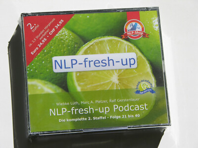 NLP-fresh-up Podcast, 2. Staffel (4 Audio-CDs) Folge 21-40 Hörbuch NEU&OVP!