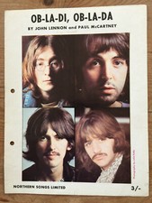 THE BEATLES - SPARTITI MUSICALI VINTAGE anni 70!