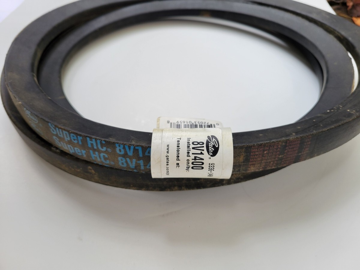 Gates 8V1400 Super HC V-Belt - High Capacity Narrow Belt For Industrial Drives