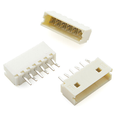 [50pcs] CONNECT-1X6-PIN Connector 6 Pin R=2.00mm SIL6