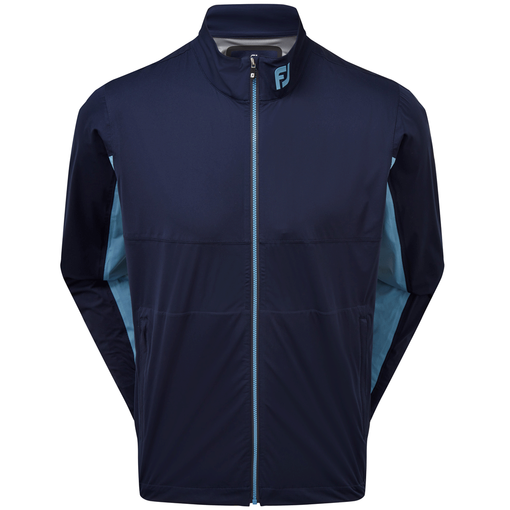 FOOTJOY HYDROKNIT MENS WATERPROOF GOLF RAIN JACKET NAVY DENIM
