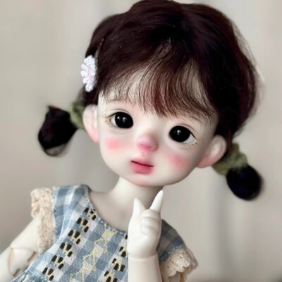Bare Doll 1/6 BJD Doll SD Resin Ball Joint Doll Eyes Face Makeup Lovely Girl Toy