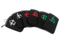 6 Mini Holiday gift bags - Stocking Stuffer Bags - Gift Card Holder Box  