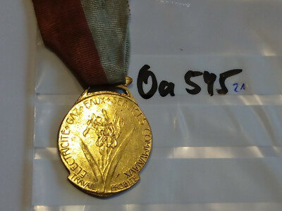 Orden Belgien Medaille Brüssel Travail Probite (oa545)