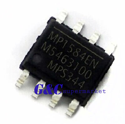 10-Pack Of MP1584/MP1584EN DC-DC Step-Down Voltage Converter IC Chips (SOP-8 Package)